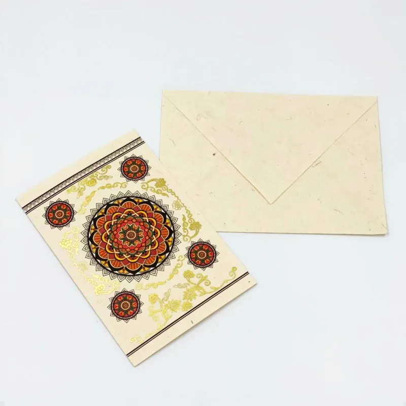 Mandala-4 postcard