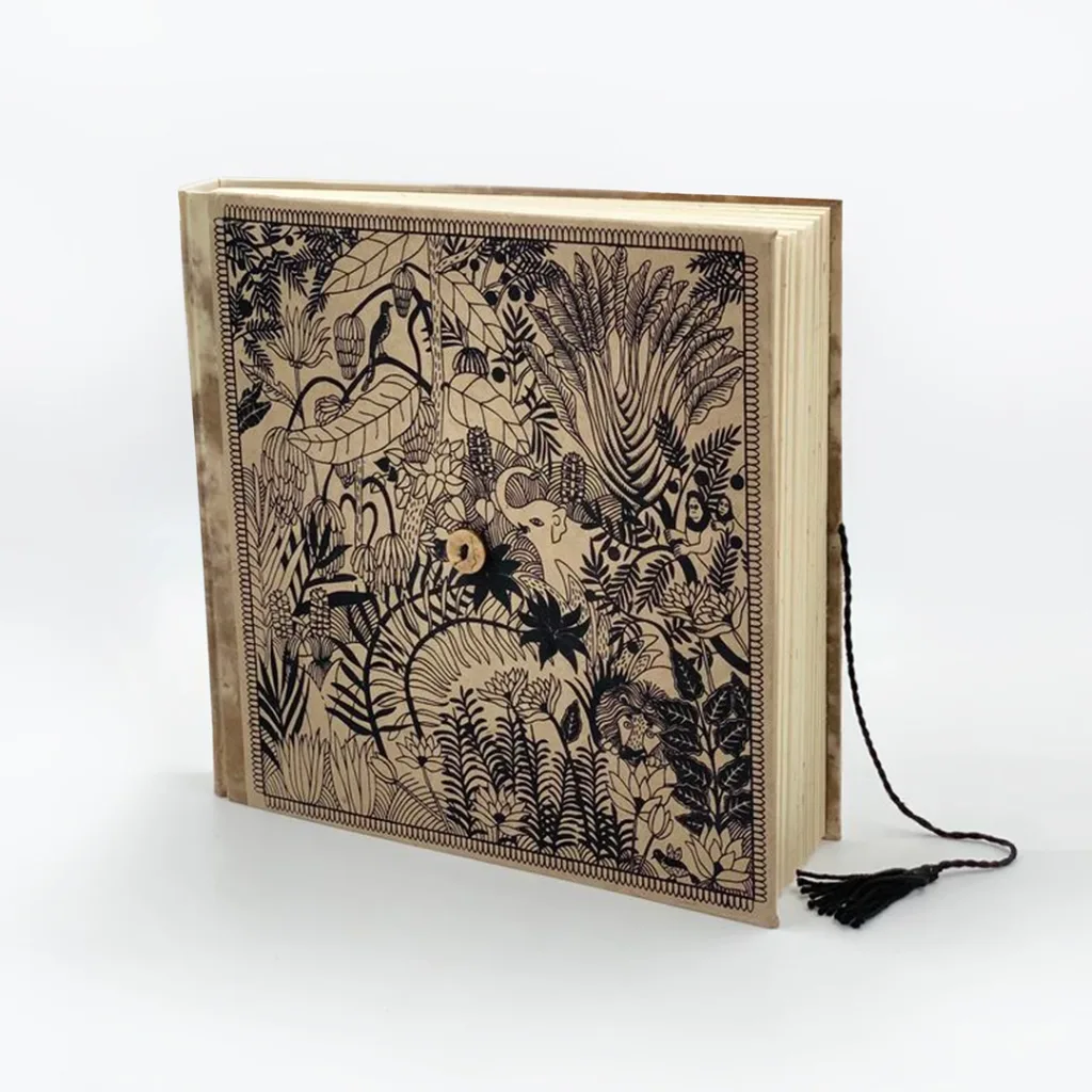 Jungle big notebook, black