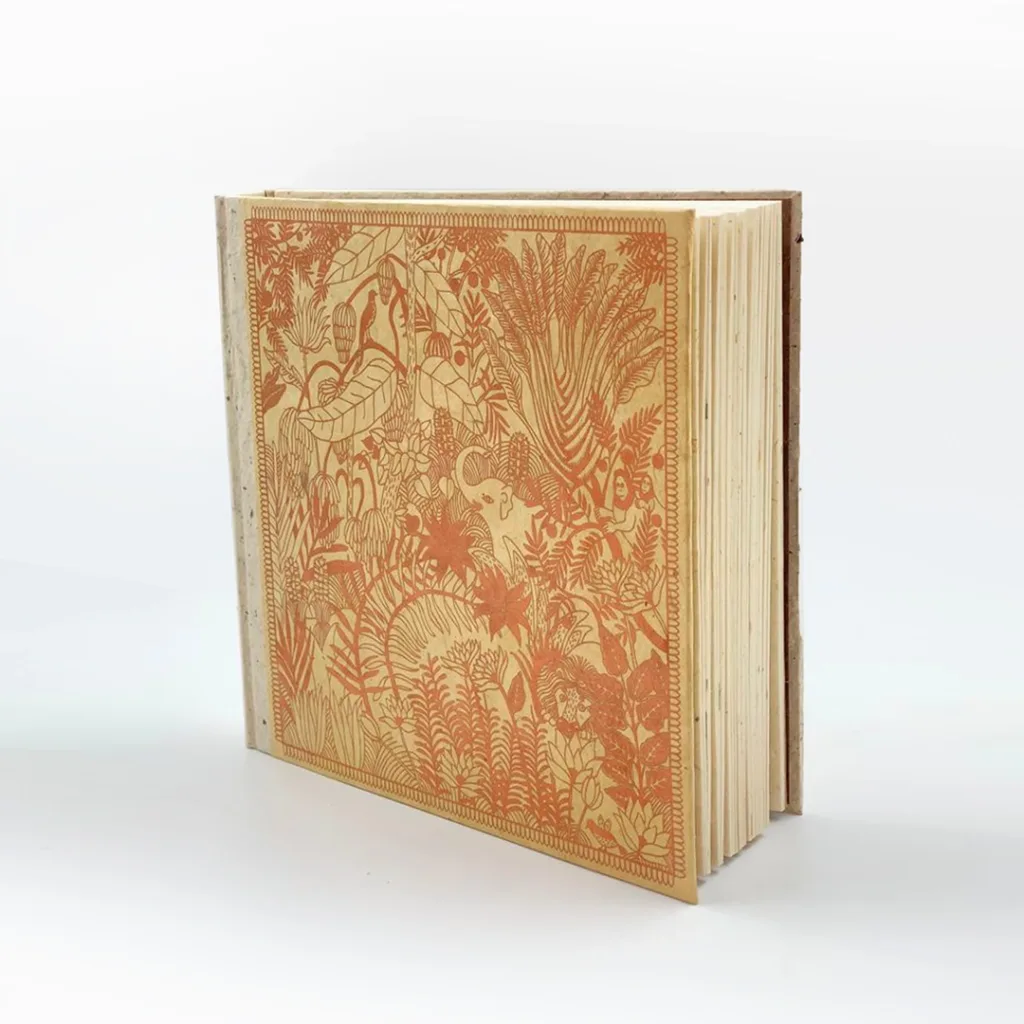 Jungle big notebook, copper