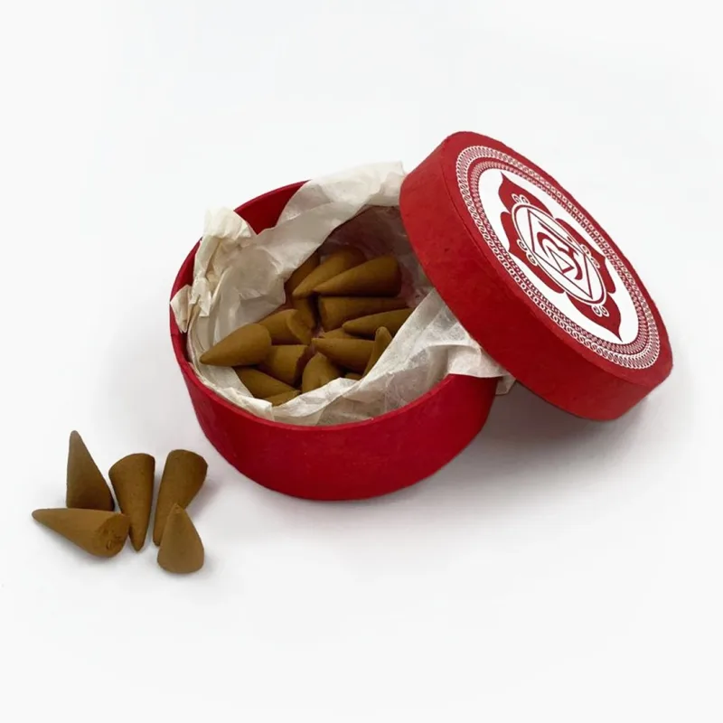 Root chakra (Muladhara) 7 chakra incense cones